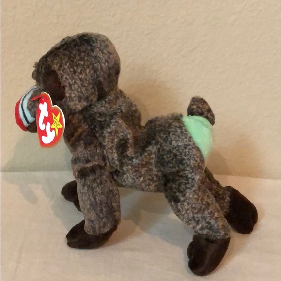 Cheeks the Baboon Ty The Beanie Babies Collection - Picture 3 of 8